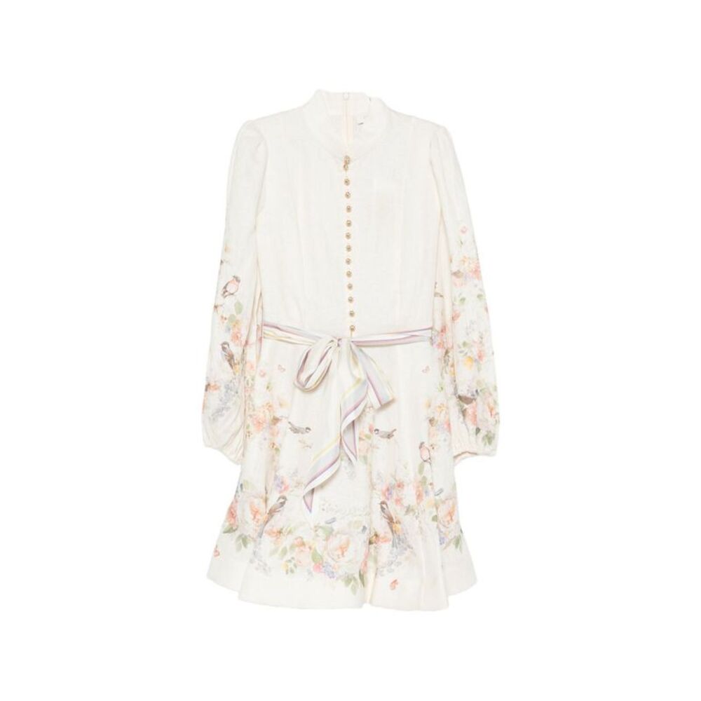 Zimmermann Women Valiant Linen Mini Dress